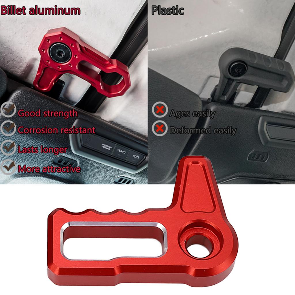 6PCs Hard Top Roof Removal   Handle Replacement for   JL JLU   JT 4xe