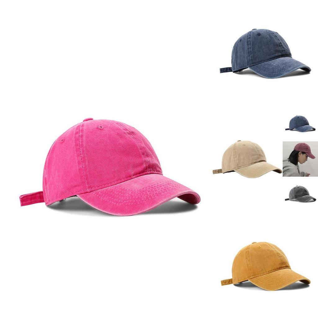 Trendy Cotton Baseball Cap For Summer Adjustable Fit And Stylish Colors