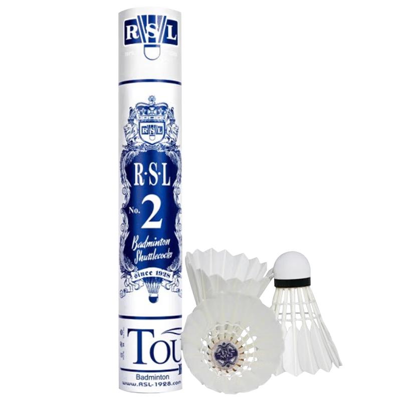 RSL No.2 Professional Duck Feather Badminton Shuttlecocks
