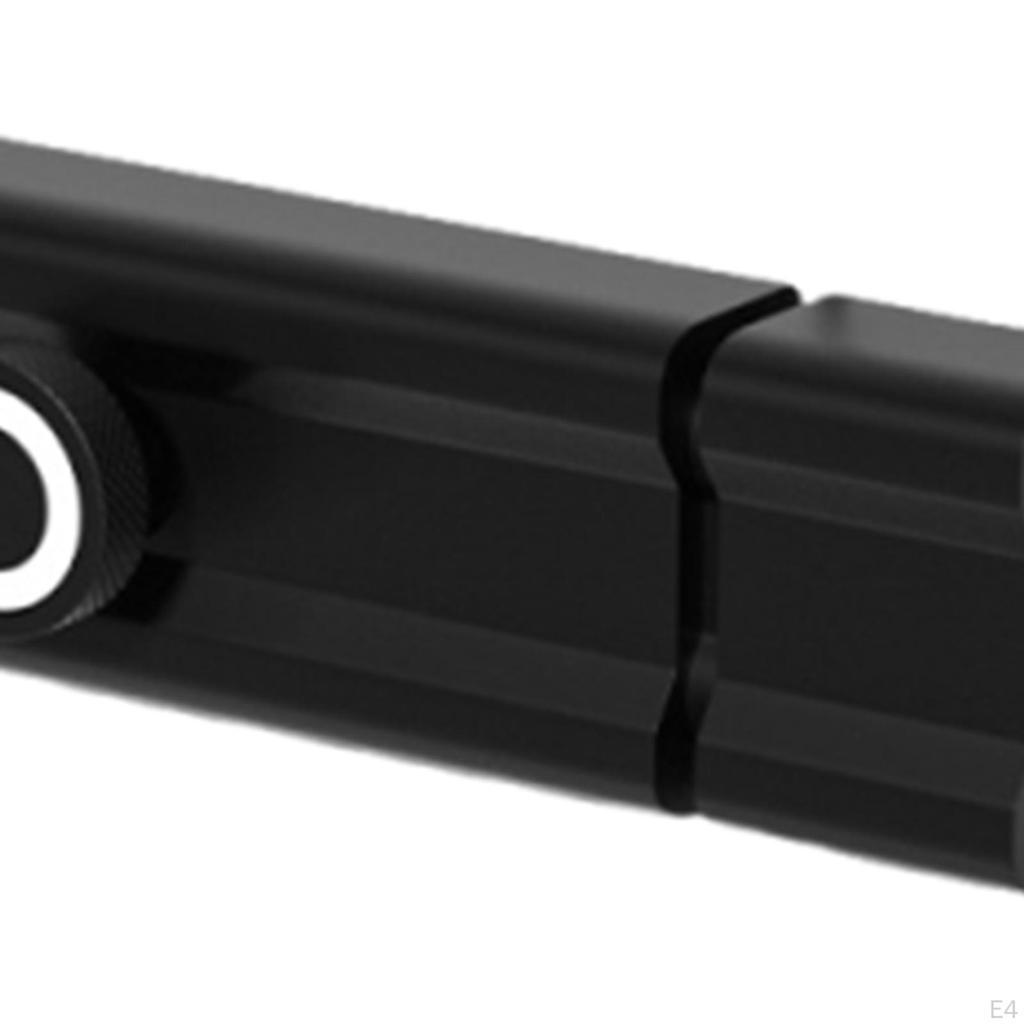 Slide Bolt Door Latch Aluminum Alloy Lock Hardware Reliable for Home Office