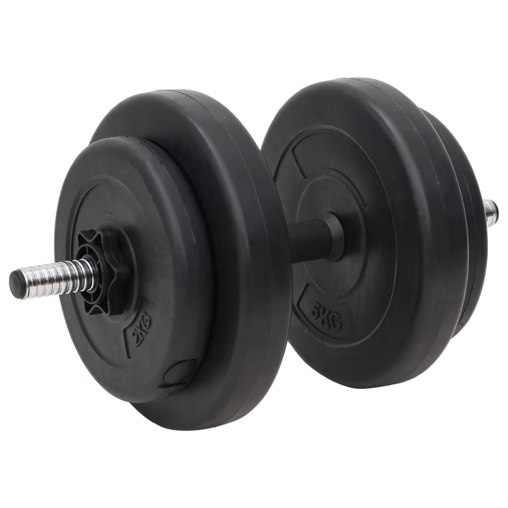 Barbell and Dumbbell Set with 60 kg Weight Plates