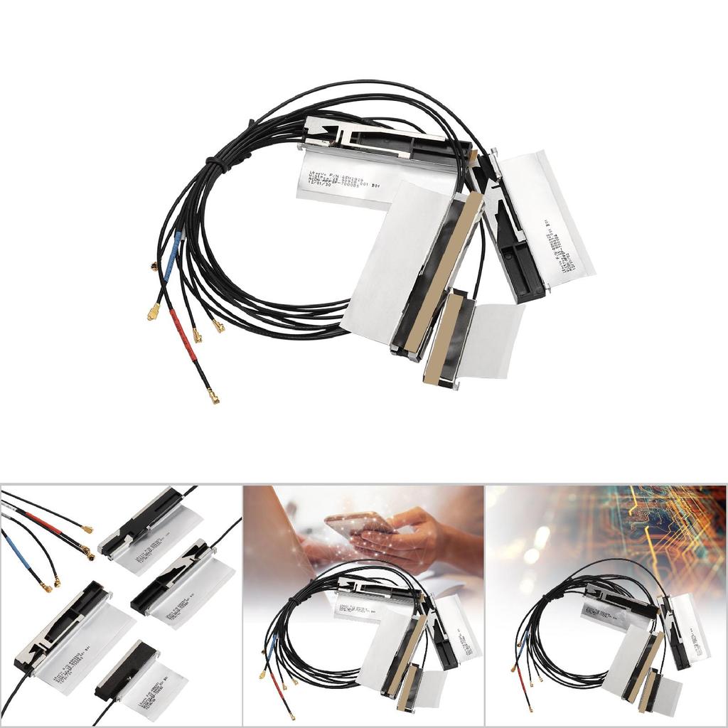 4er-Set Laptop IPEX1 Eingebaute WiFi-Antenne für Drahtloskarte und 4G-Modul für ThinkPad