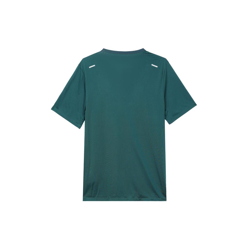 Nike Dri-FIT Rise 365 Solid Color Crew Neck Sports Short Sleeve T-Shirt Men Tops Deep-Jungle-Green CZ9185-328