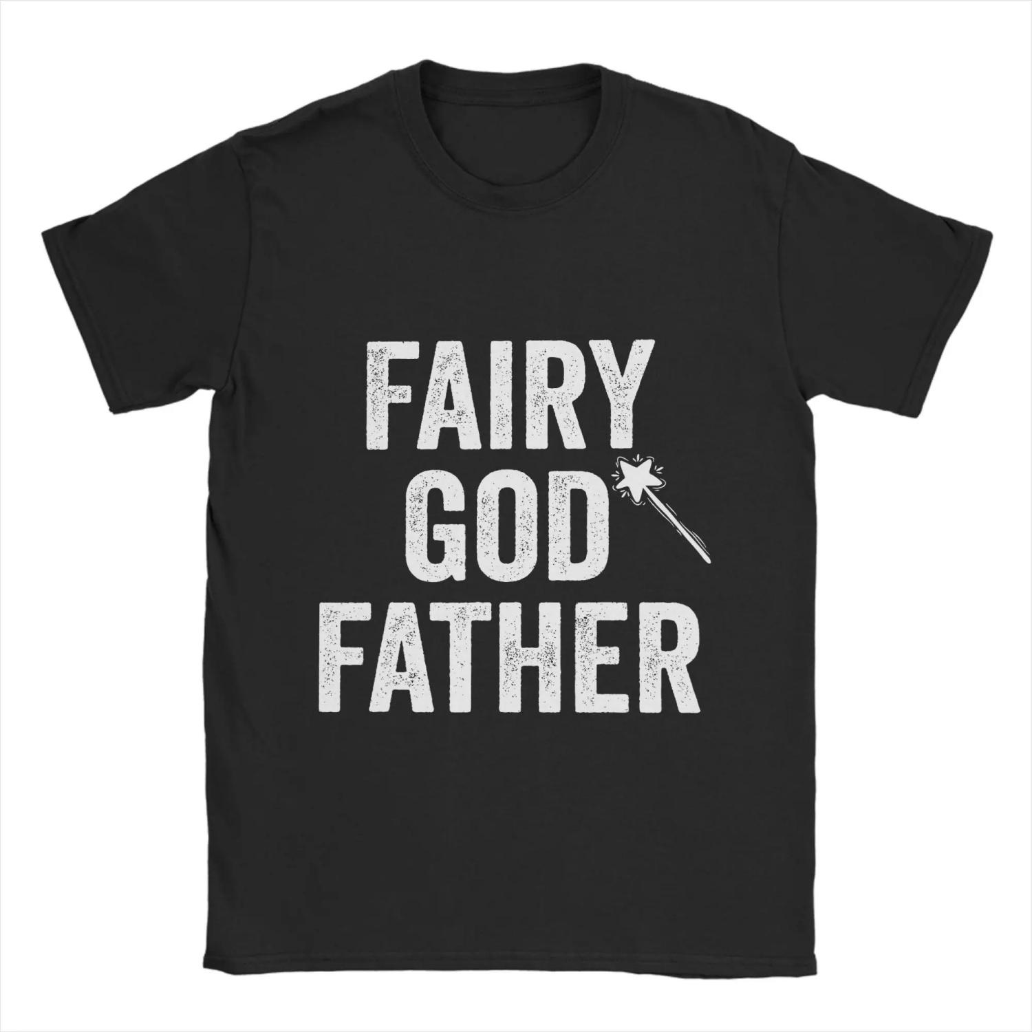 

Men Uncle Godfather Legend T Shirt Cotton Tops Funny Short Sleeve Crewneck Tee Shirt New Arrival T-Shirt S чёрный