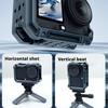 For DJI ACTION6 Metal Rabbit Cage Vlog Grip Mount Quick Release Ergonomic Camera Accessory