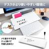 Desk Time 1 Broad Pen and 6 Fine Available In 3 Glass Desk Easy To Write Ideal for or Home Whiteboard, Tabletop, [Includes Pens] Colors Peach, Pink,