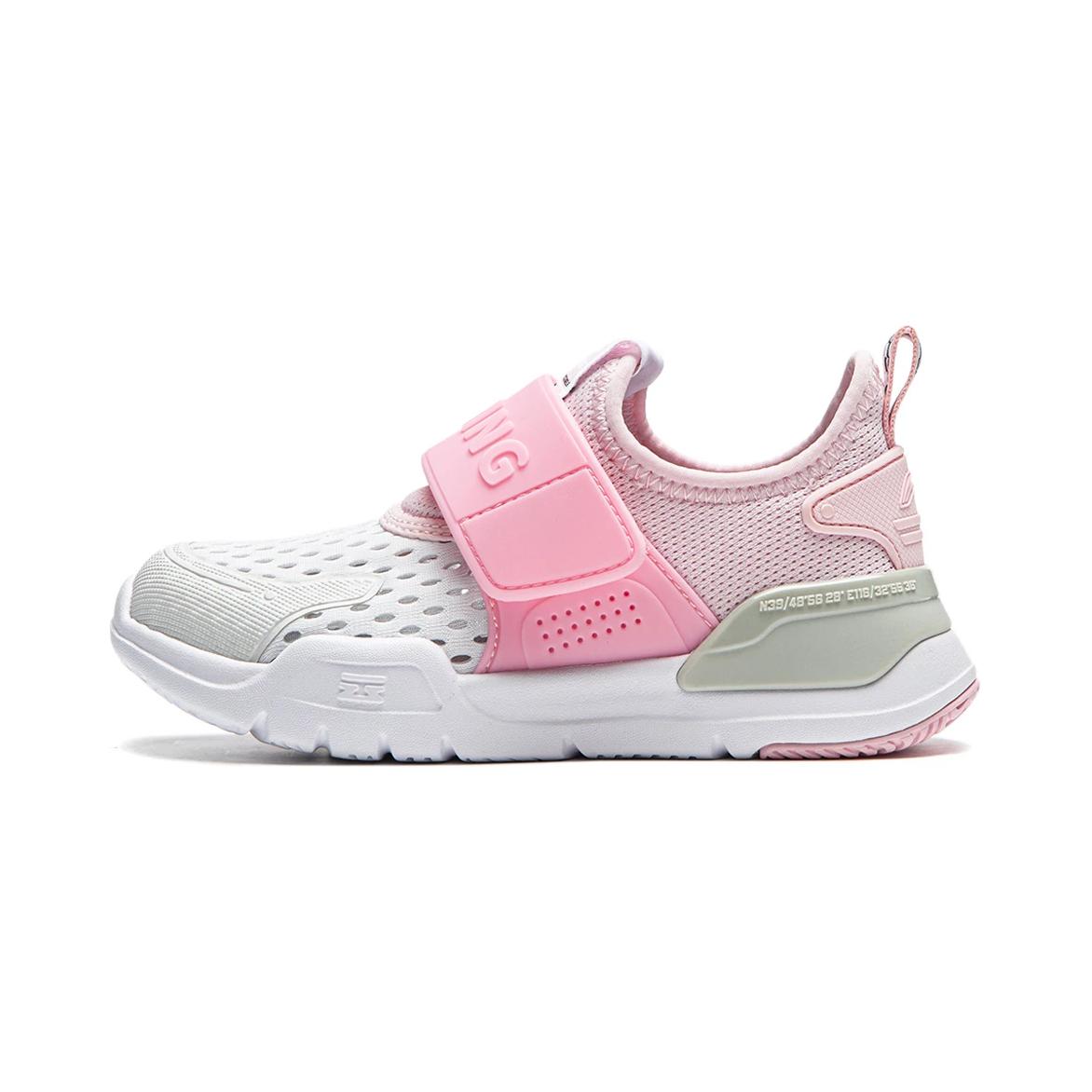

Li-Ning Cloud Low-Top Kids Casual Shoes Kids Casual Shoes White Pink YKNU040-14 25