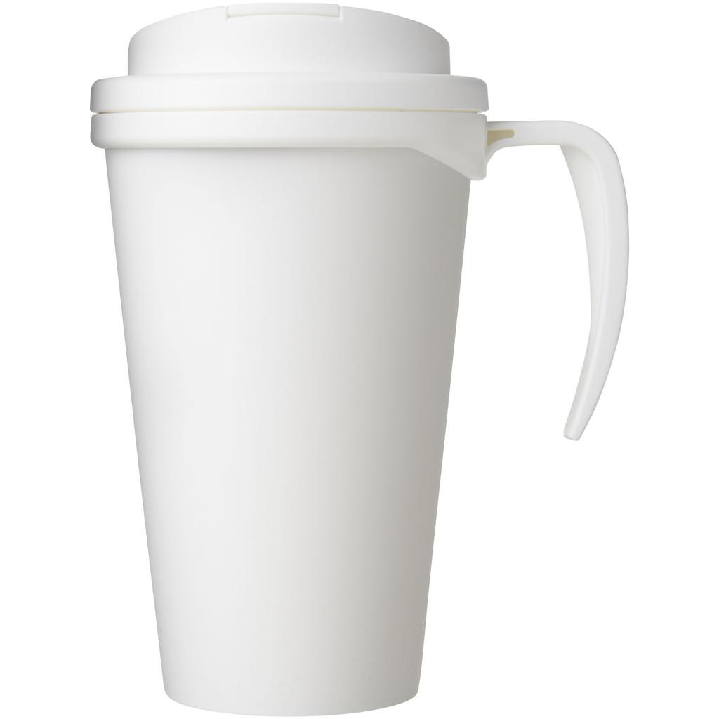 Americano "Grande" 350 ml mug with spill-proof lid White
