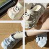 Fashion DIY Cute Cartoon Slippers For Women Indoor Street Shoes Soft EVA Fashion Clogs Thick Sole Close Toe Female Platform Sandals