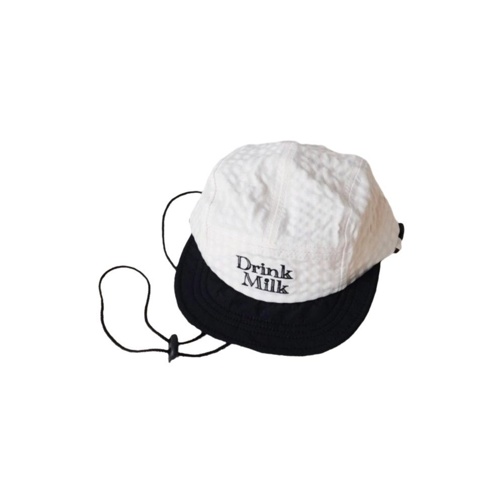 Flat Brim Plaid Peaked Cap Color Block Boys Sunscreen Hat Fashion Children Baseball Hat  Boys белый
