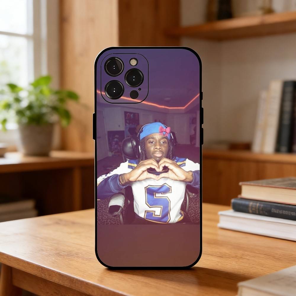 K-Kai C-Cenat Rapper Phone Case For iPhone17,16,15,14,13,12,Plus,Pro Max, 5G Others Soft Black Cover iPhone14Plus