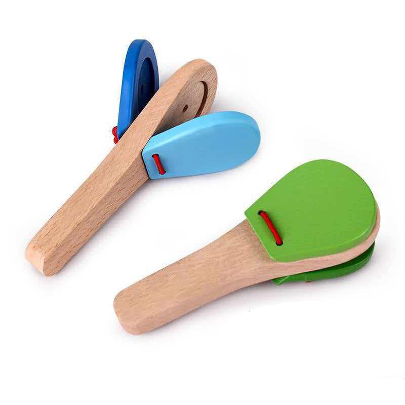 Kids Musical Instruments Bulk Rhythm Maracas Castanet Flute Harmonica Trumpet Whistle Jingle Bells Carnival Gifts Party Toys