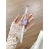 Bone Pendant Bamboo Texture Strap For Apple Watch Band Cute Women 11/10/9/8/7/6/5/4/3 38mm 40mm 41mm 42mm 44mm 45mm 46mm 49mm Strap