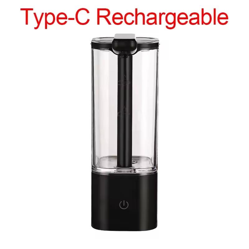 550ML Touchless Liquid Automatic Smart Sense Soap Dispenser Type-C Rechargeable/Battery Electric Hand Sanitizer Washing Machine