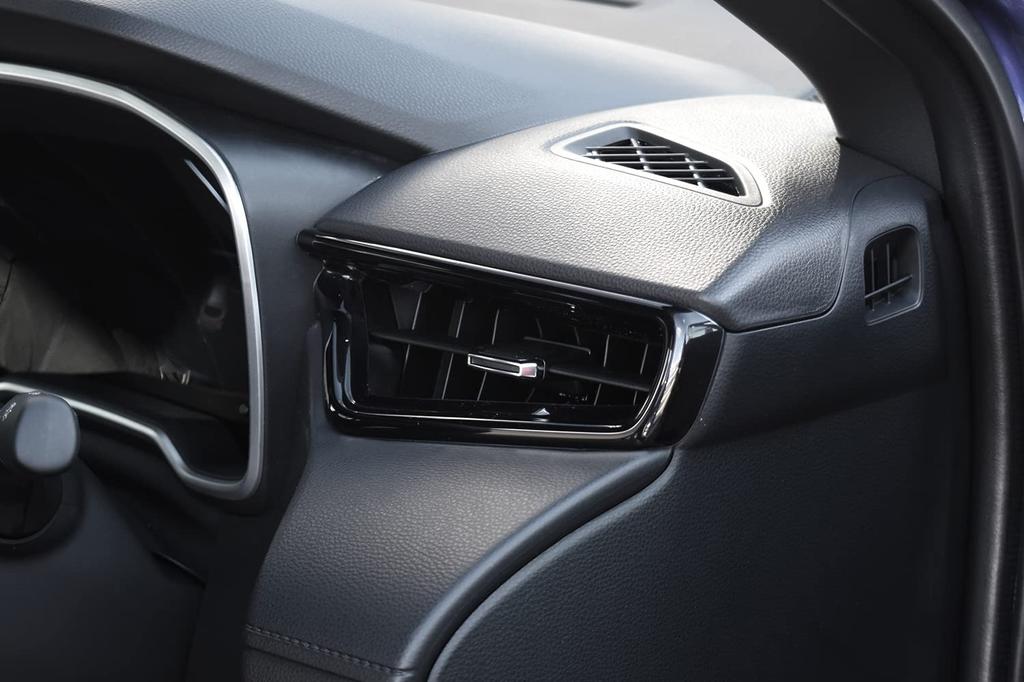 SecondStage Toyota Corolla Cross Duct Panel Piano T653BLK Set, Black,