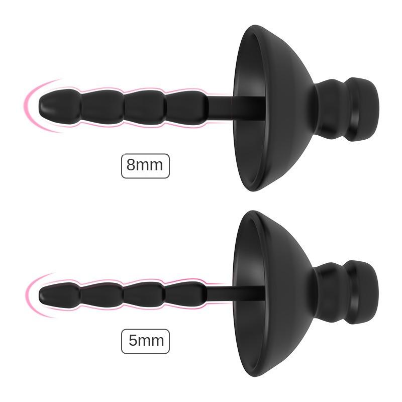 Electric Shock Male Soft Chastity Cage Chastity Device Electric Stimulation Urethral Sounding Plug Dilator Shock Masturbation