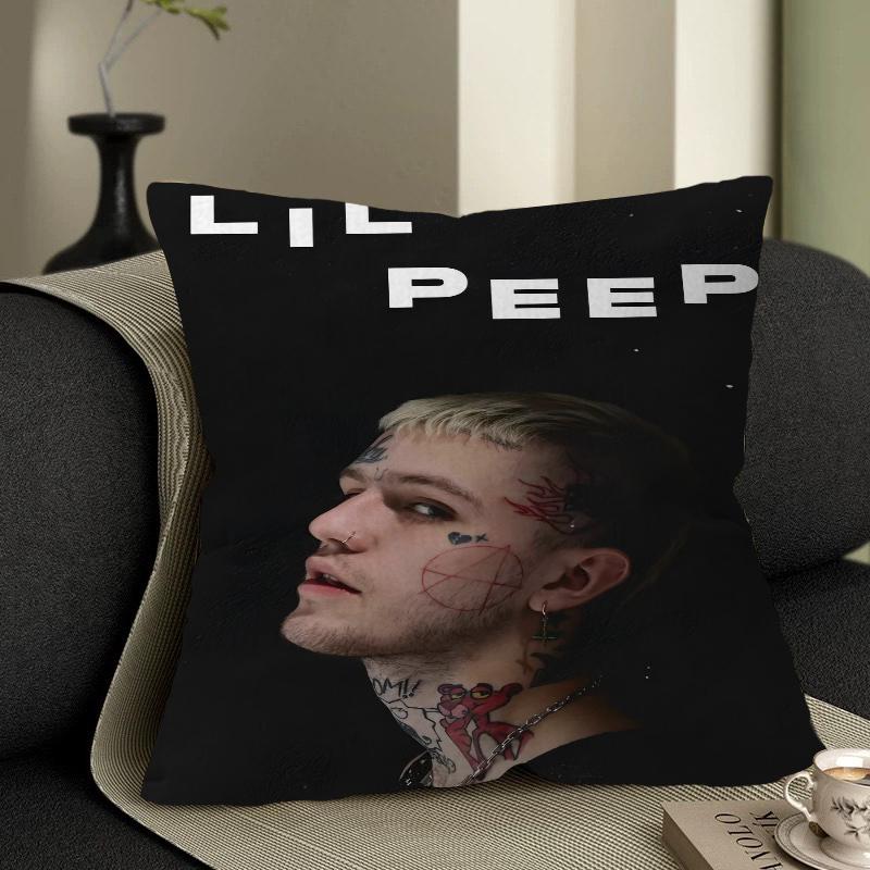 Lil Peep Pillow Gift Home Office Decoration Pillow Bedroom Sofa Car Cushion CoverPillow Case
