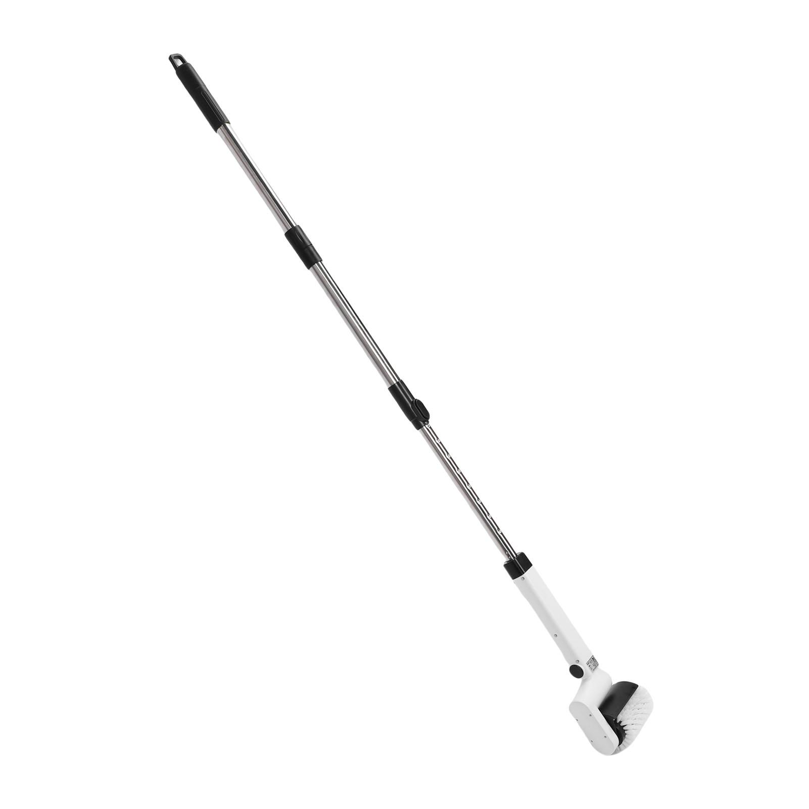 

Электрическая вращающаяся щетка 2 скорости IPX7 водонепроницаемая 4 насадки Беспроводная щетка для мощной очистки для пола стекла автомобиля