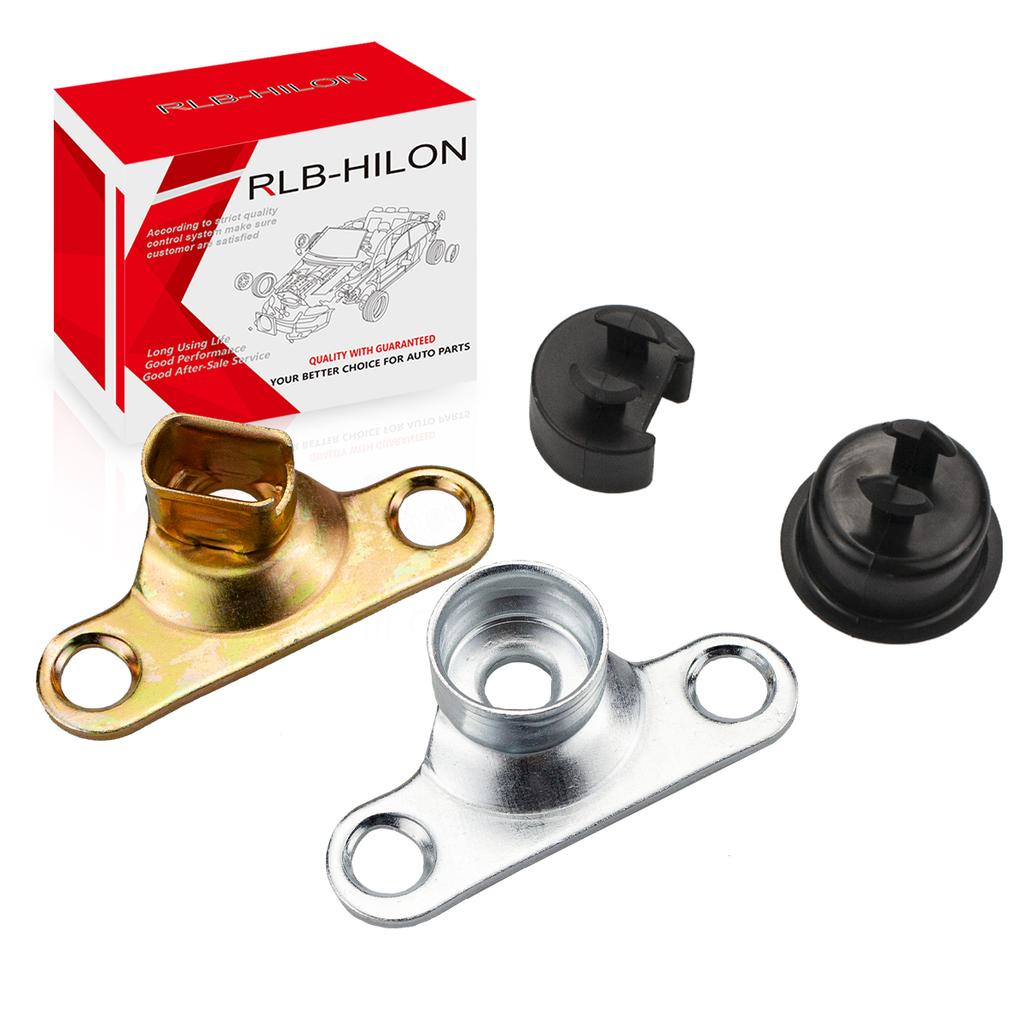 Tailgate Hinges with Bush Cover Left and Right Side For Ford F150 F250 F350 F450