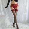 Sex Underwear, Sexy Long Tube Suspenders, Stockings, Panties, One-piece Open Gear Free Black Stockings, New Models