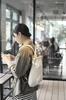 (Rena-Iris) Hergestellt in Japan, GENOVA Japanischer Rindsleder-Rucksack, schmal, ri-2643-wh