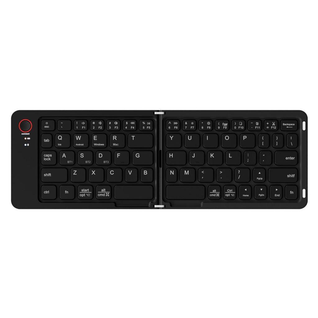 New Portable Wireless Folding Bluetooth Keyboard for Laptops and Phones