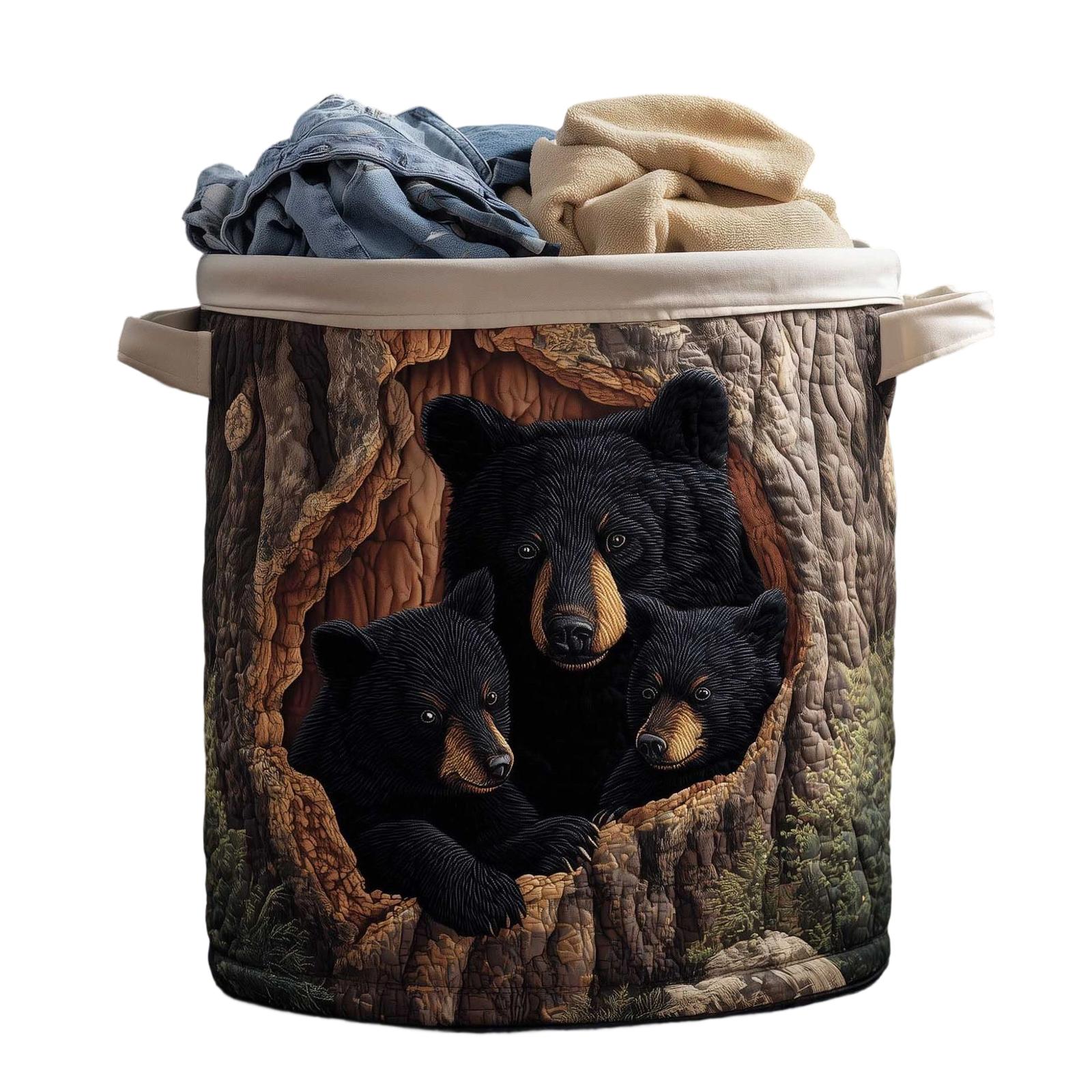 Round Laundry Basket Home Storage Basket Dirty Clothes Basket Storage Basket Fabric Storage Basket Large Capacity Storage One Size 3540₽