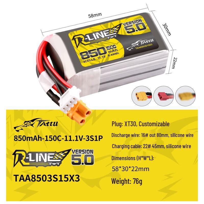 TATTU FPV Drone Batteries & Charger
