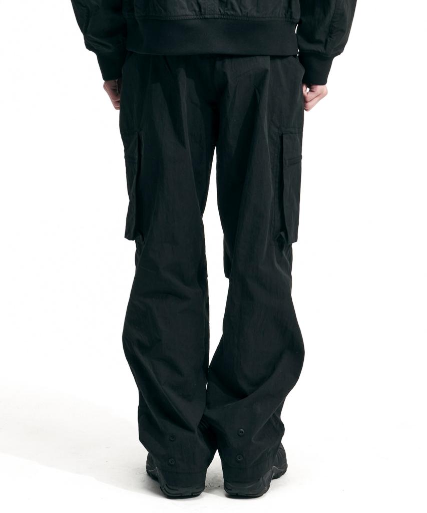 Loghideumatin Pocket Cargo Pants (Black)
