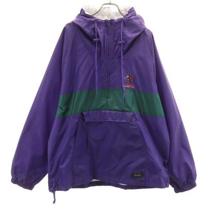 Acadia 90s Old Anorak Parker L Purple Men's Used