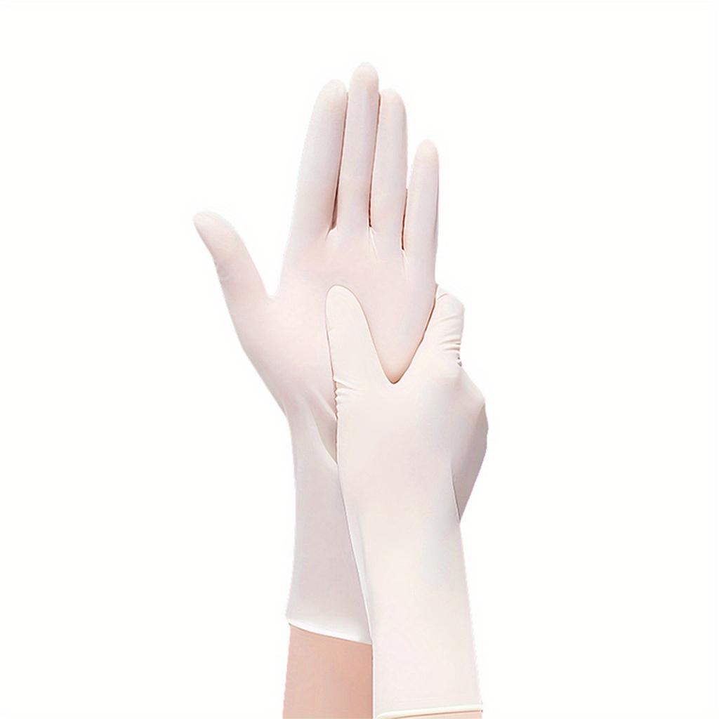 100Pcs Disposable Nitrile Gloves,Durable Household Cleaning Gloves,Garden Planting and Digging Non-slip Dirt-resistant Gloves