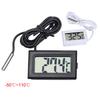 Digital Thermometers with Waterproof Probe LCD Thermometers for Fridge Temperature Monitor Temperature Measuring Meter