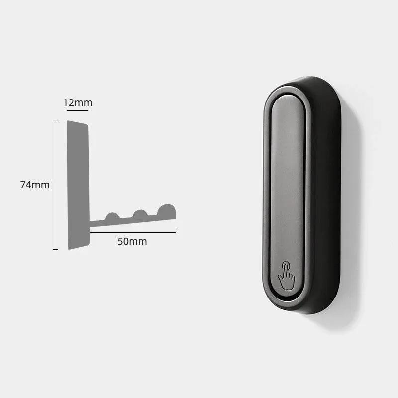 For RV Bathroom Home Camper Caravan RVInterior Accessories  Aluminium Alloy Foldable Clothes Hook Storage Camper Van Accessories