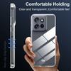 For Motorola Edge 50 Neo 5G/Moto S50 5G/Thinkphone 25 5G Case Anti-Fingerprint Crystal Clear TPU Phone Cover
