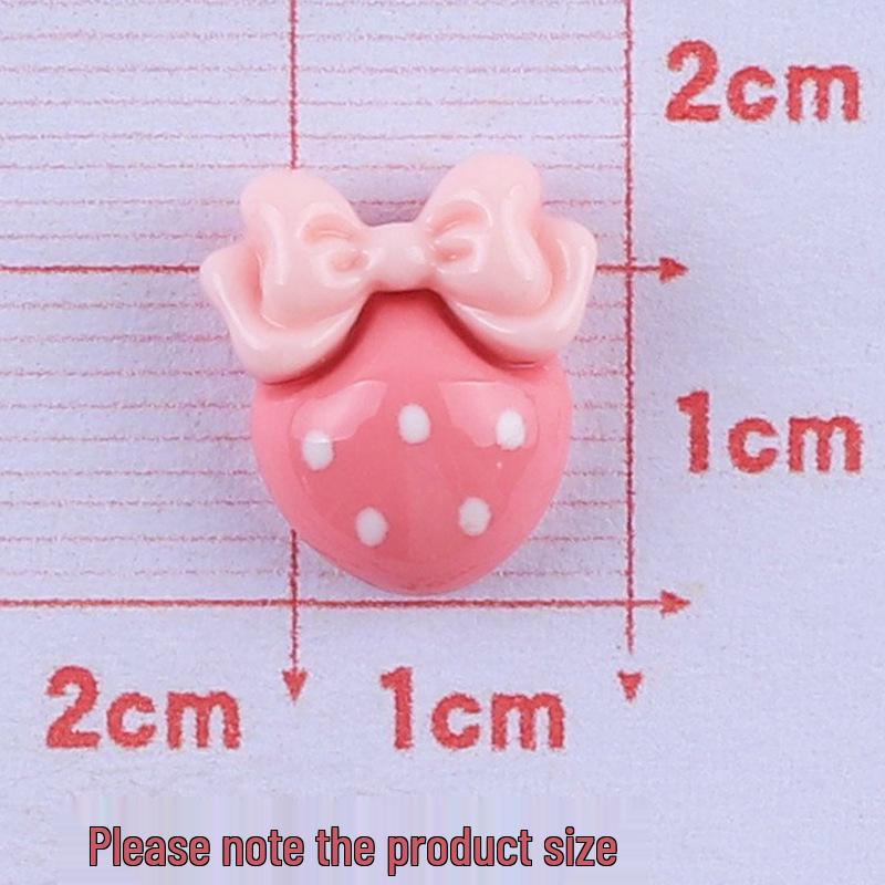 Glossy Cartoon DIY Cream Glue Phone Case, Lanyard, Hair Accessories, Hair Clips & Resin Ornaments