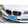 For BMW 7 Series 2014-2015 ABS M-Color Exterior Front Grille Grill Strips Trim