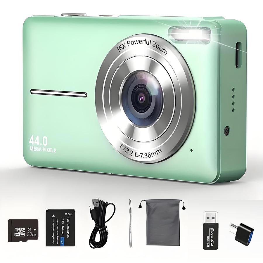 High-Definition Retro-Style Student CCD Camera with Self-Timer