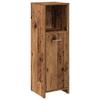 VidaXL Armoire de salle de bain vieux bois 30x30x95 cm bois ingénierie, armoire de rangement de salle de bain, armoire de 856033