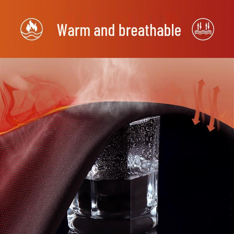 Women's Plus Size Velvet-Lined Yoga Pants - Warm, Stretchy, Slimming Base Layer for Winter Sports