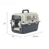 Cross-Border Airline Pet Crate for Medium & Large Dogs – Portable Space Capsule-Style Carrier with Large Capacity