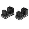 2PCS ATX 6pin Adapter Abrasion Performance Small Volume Light Weight Desktops Graphics Card AdapterSponge Model