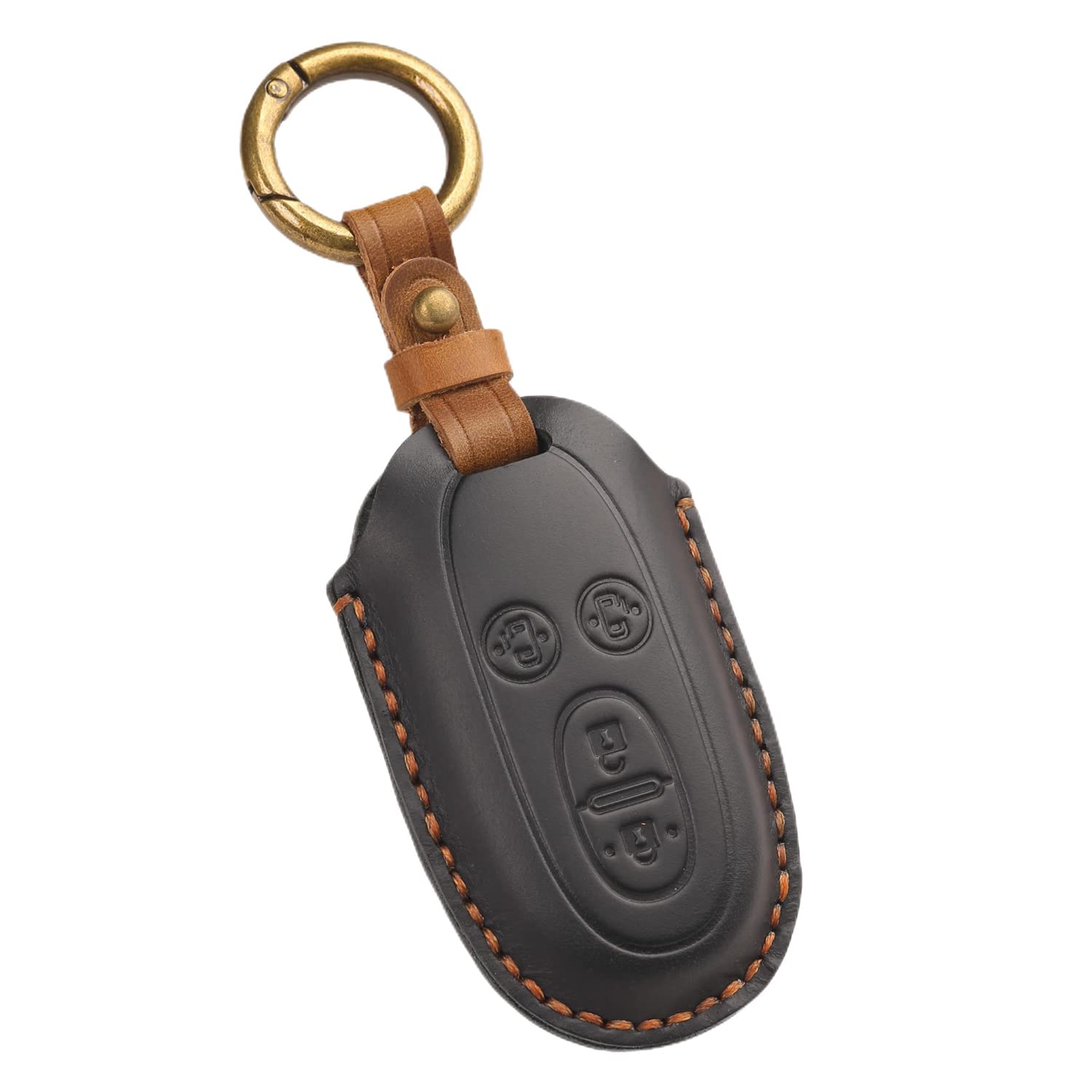 [YANMW] Sorio Key Case Compatible with Suzuki Rooks Hustler Lapin 4 buttons чёрный