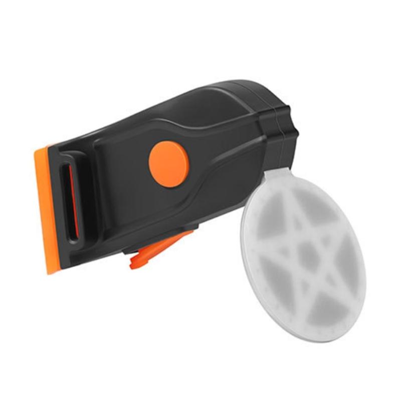 

Star/Round Shape Bike Cycling Safety Warning Lamp USB Rechargeable Bike Rear Light Waterproofs Bicycles Taillight