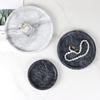 Marble Round Tray Bathroom Vanity Decor Jewelry Storage Nordic Minimalist Luxury Home Accessory