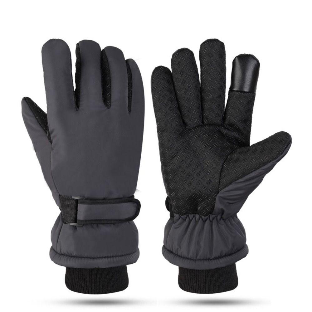 Touch Screen Warm Ski Gloves Waterproof Thermal Snow Gloves For Women Man