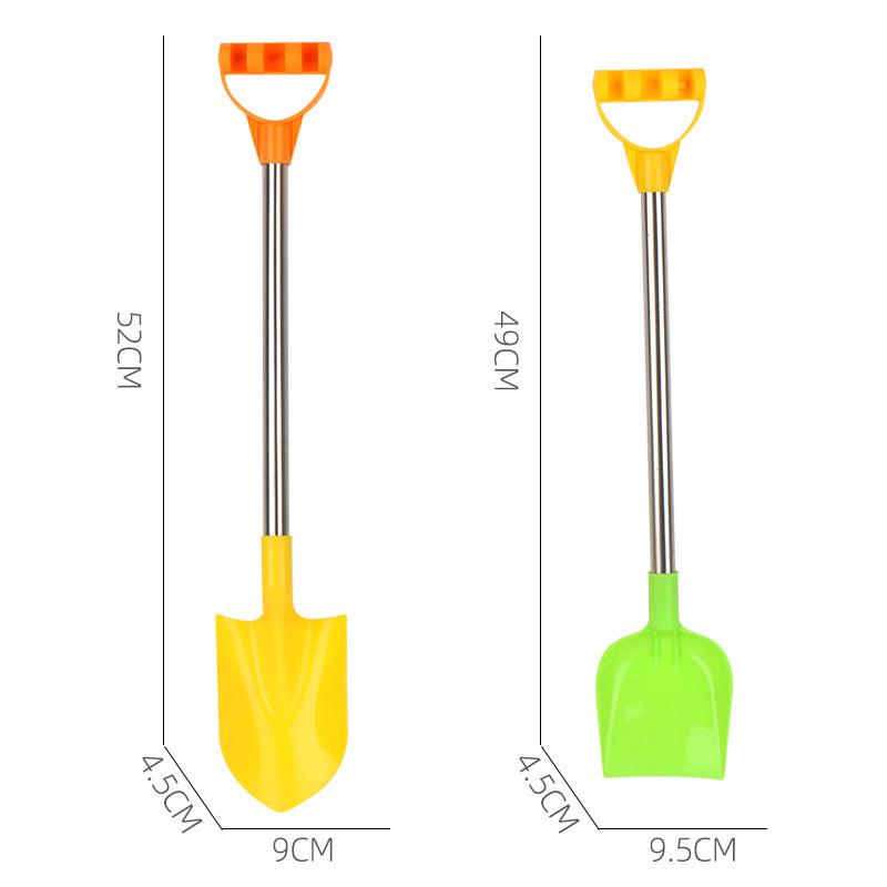 733# 19-teiliges Cartoon-Strandspielzeugset für Kinder - Sandgraben, Wasserspiele, Rollenspiele mit Sanduhr & großer Schaufel