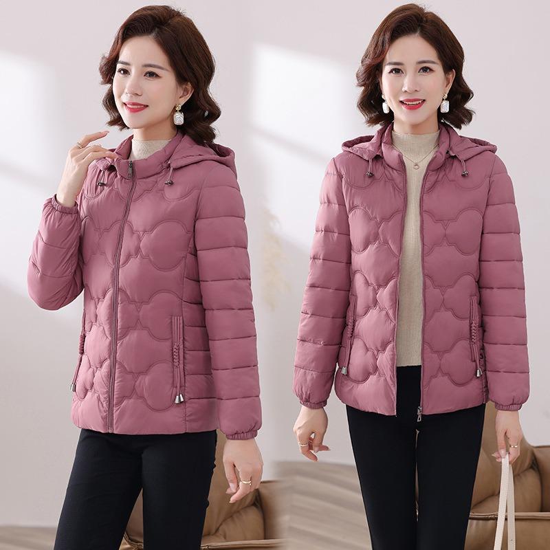 Down cotton short light and thin cotton-padded jacket fashionable foreign style thickened cold and warm Korean version cotton-padded jacket new