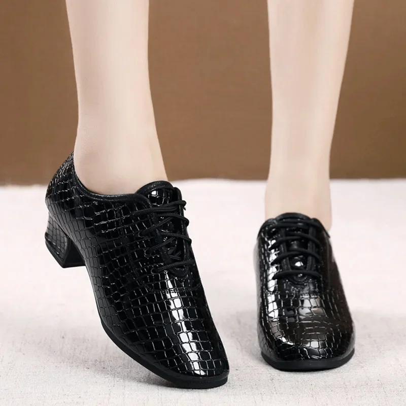 Latinamerikanska dansskor för kvinnor Internationella moderna dansskor Dam Ballroom Vals Tango Foxtrot Quick Step-skor