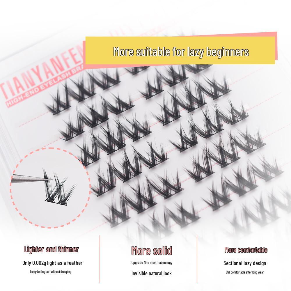 Thick Natural Mascara: Big Curl, 20 Row, Mess-Free, Beginner-Friendly, Camera-Ready for Enlarged Eyes