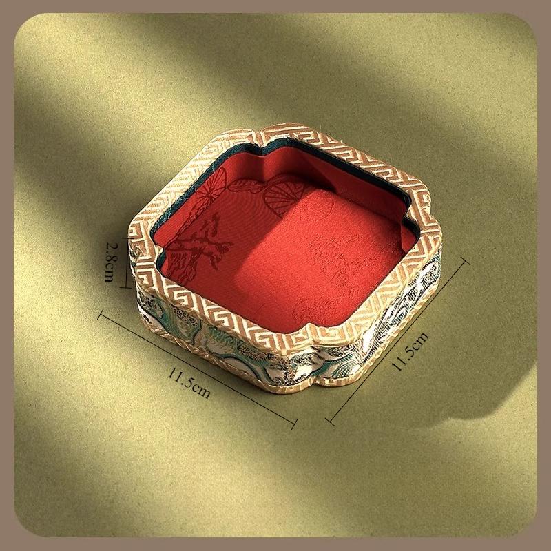 Retro Jewelry Displays Tray Exquisite Bracelet Showcase Pallet Jewelers Necklace Display Salver Counter Live Pictures Props